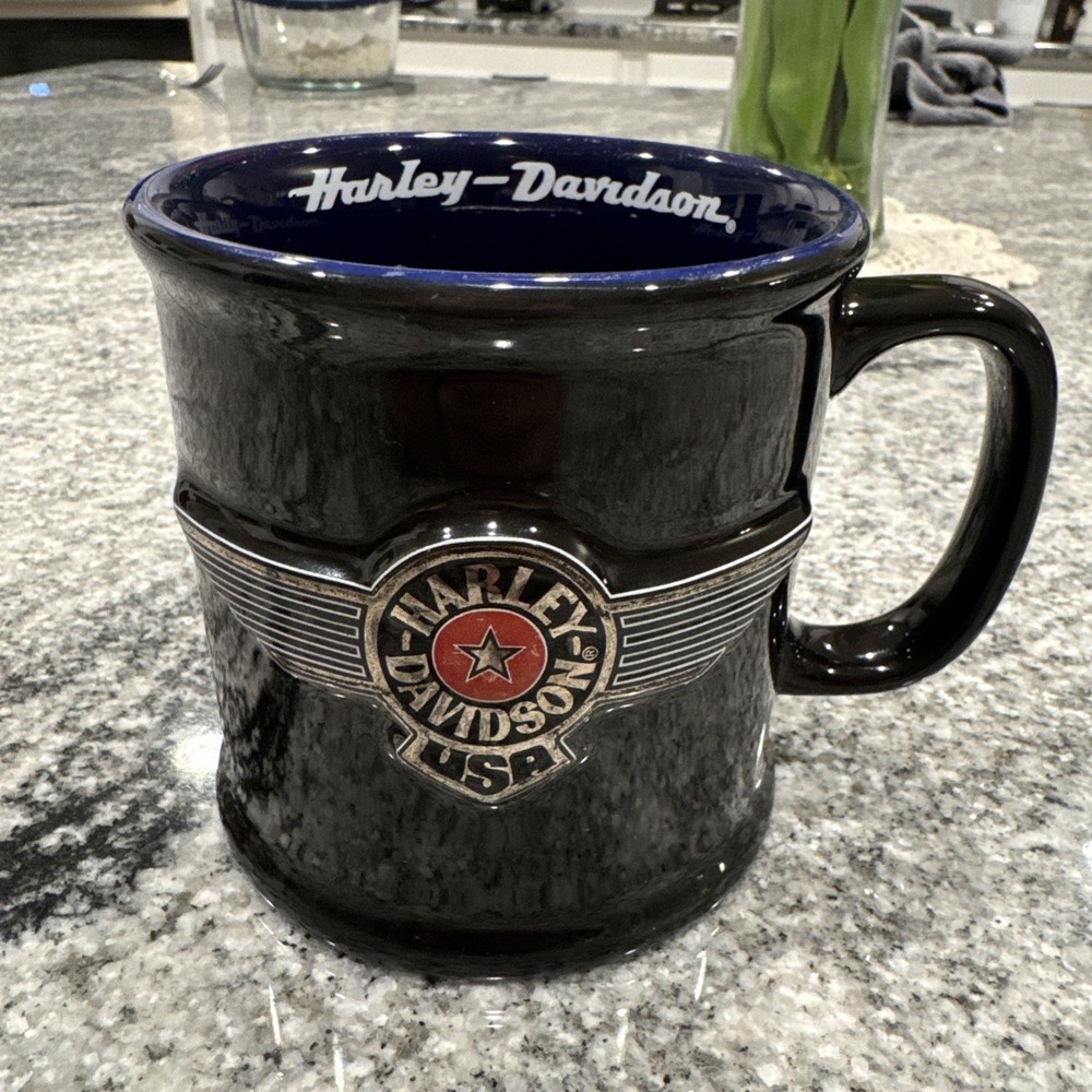 Harley Davidson USA Oversized 3-D Ceramic Coffee Mug Licensed Product